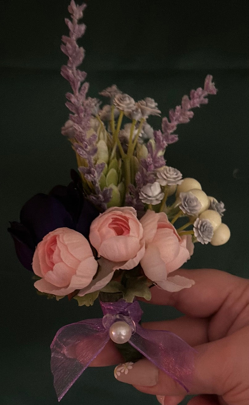 Embellished Boutonnieres